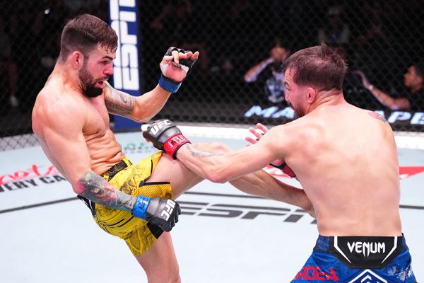 브루노 실바는 코디 더덴을 이겼다. 사진 제공= UFC