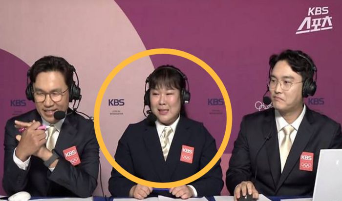 실용사격 국가대표인 개그우먼 김민경이 ‘시청률의 여왕’으로 등극했다. [사진출처 = KBS 중계화면 캡처]