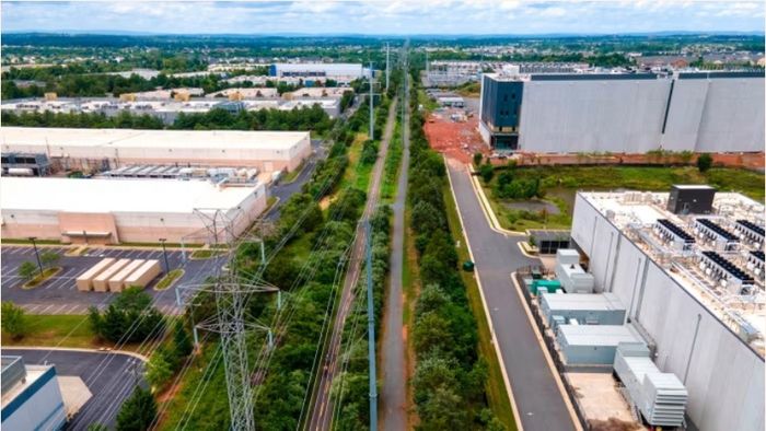 미국 버지니아주 로우던 카운티에 있는 구글 데이터 센터 전경. [사진=AP연합]