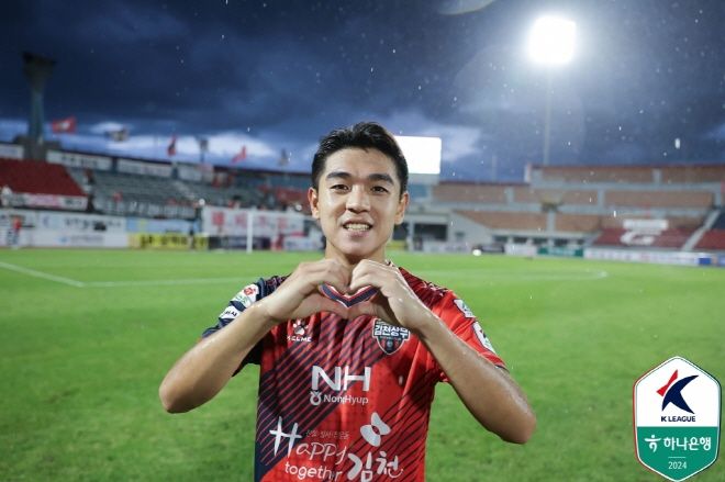 김천상무 공격수 김대원. 사진=한국프로축구연맹