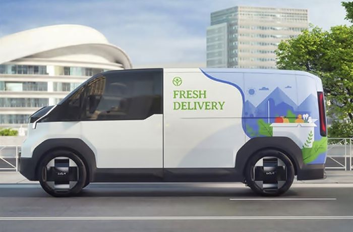 23일 기아 홈페이지에 공개된 PV5 카고 [사진출처=PBV 페이지 캡처]