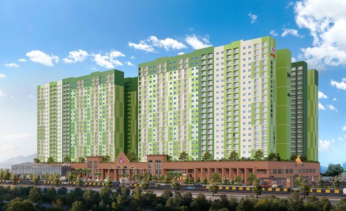 부영그룹의 캄보디아 프놈펜 부영타운 아파트 투시도. 부영