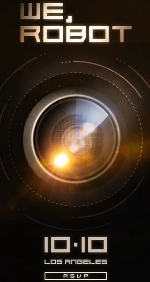 10월10일 개최되는 테슬라 로보택시 공개행사 포스터. <사진=테슬라>