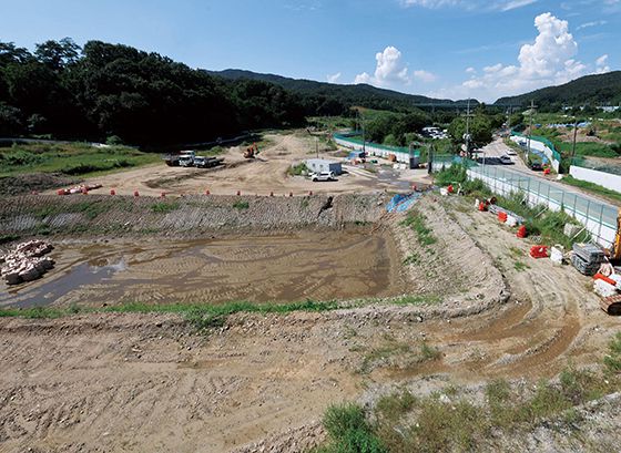 성남 금토지구 전경