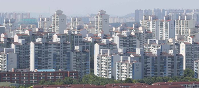 경기도 고양시 일산 아파트 전경. [사진출처=연합뉴스]