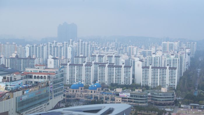경기도 고양시 일산 아파트 전경 [매경DB]