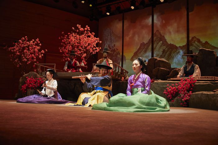 국립국악원 풍류극 ‘필운대풍류’의 공연 모습. 국립국악원