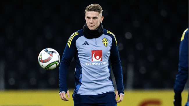 빅토르 요케레스. 사진=스웬덴 대표팀 SNS