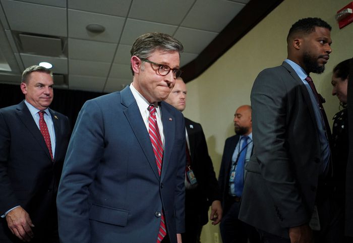 마이크 존슨 하원의장. [로이터 = 연합뉴스]