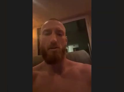 조 파이퍼가 UFC on ESPN+ 87 코-메인이벤트 사전 화상 인터뷰에서 MK스포츠 질문에 대답하고 있다.