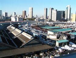 옛 쓰키지 시장 모습 [사진= 도쿄도]