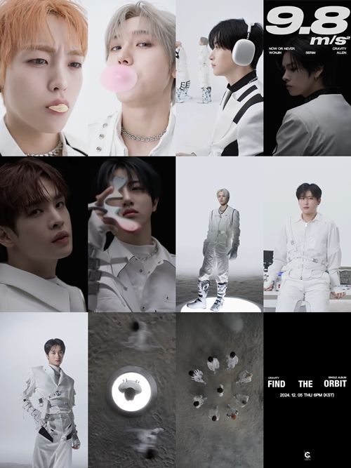 그룹 크래비티가 신보 크로노 필름(CHRONO-FILM)을 공개하며 컴백 열기에 불을 지폈다. 사진=스타쉽엔터테인먼트