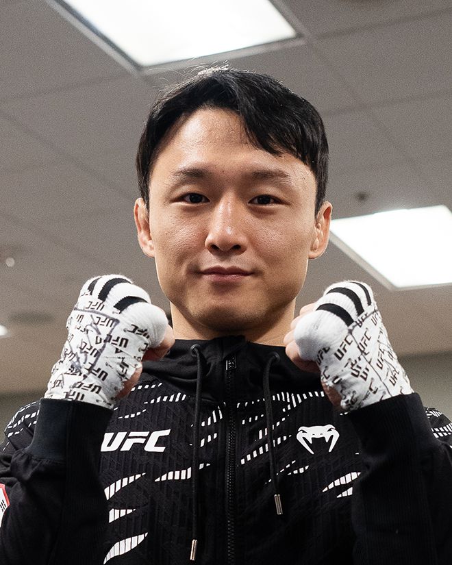 최두호가 UFC 310 메인카드 제1경기 출전 준비를 마친 모습을 보여주고 있다. 사진=TKO