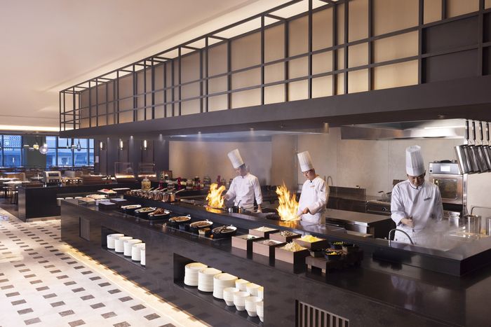 6층에 위치한 뷔페 레스토랑 모아시스 / 사진=머큐어 서울 마곡