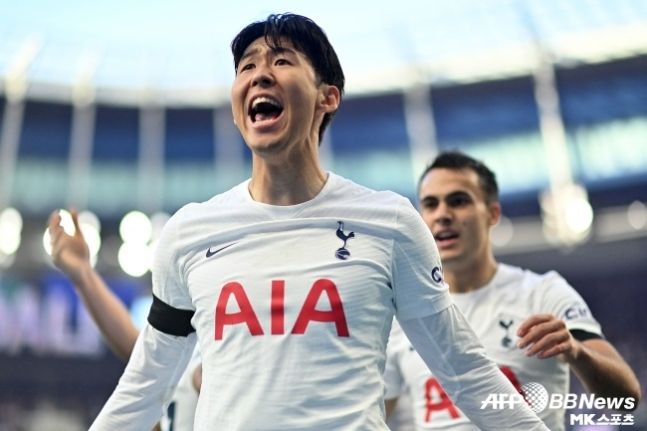 건재함을 과시하고 있는 손흥민. 사진=ⓒAFPBBNews = News1