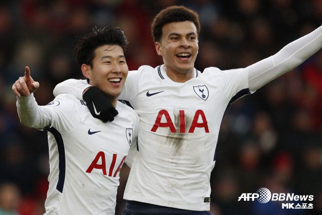 토트넘 홋스퍼에서 환상의 호흡을 자랑했던 손흥민(사진 왼쪽), 델레 알리. 사진=AFPBBNews=News1