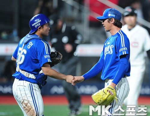 삼성에서 활동할 당시의 임창용. 사진=김재현 기자