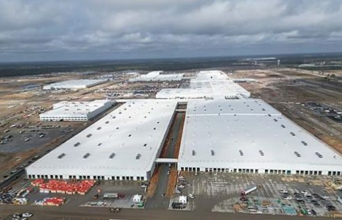 조지아주에서 공사중인 현대 미국 전기차 전용공장 전경. [사진 = 조지아 주지사실 제공]
