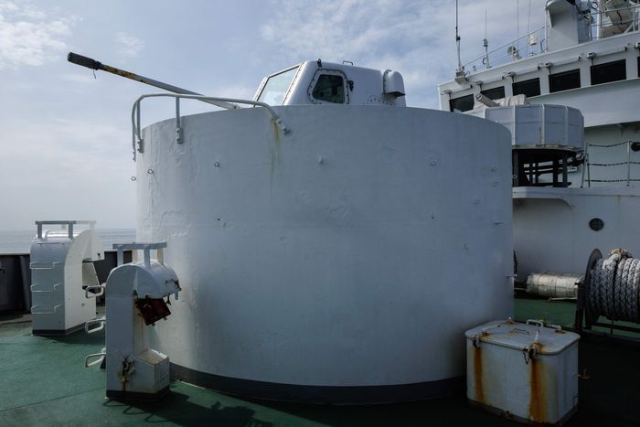 인도네시아와 합동 훈련중인 일본 해상보안청 경비함 [사진 = 연합뉴스]