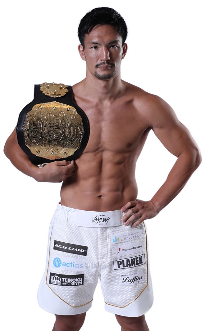 제2대 K-1 75㎏ 챔피언 마쓰쿠라 신타로 프로필. 사진=㈱M-1スポーツメディア