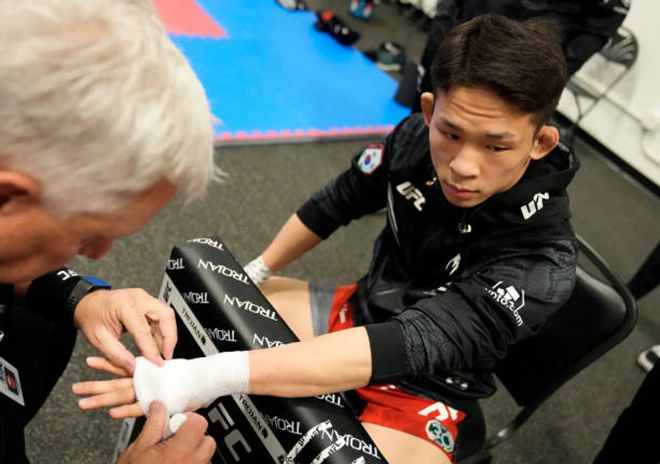 박현성이 2023년 12월 UFC on ESPN+ 91 출전을 준비하고 있다. 사진=TKO