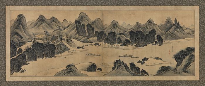 겸재 정선 ‘연강임술첩 우화등선’(1742). S2A