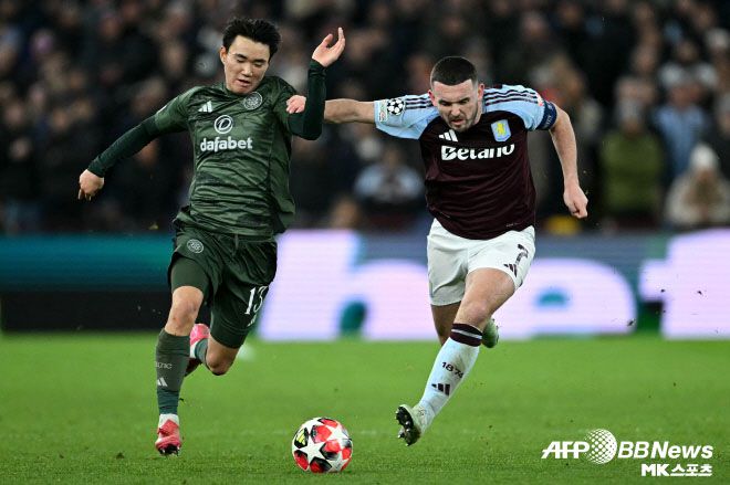 양현준이 최근 5경기에서 2골을 터뜨리면서 조금씩 입지를 넓혀가고 있다. 뮌헨전에서도 선발 출전 가능성이 생겼다. 사진=AFPBBNews=News1