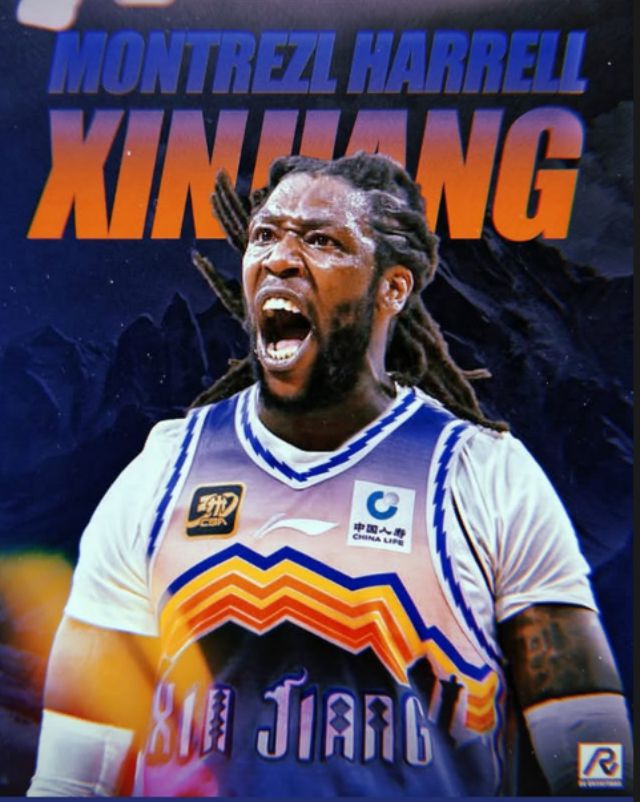 저장 골든 불스 다음으로 해럴과 계약한 구단은 신장 플라잉 타이거즈다. 사진=rv_basketball SNS