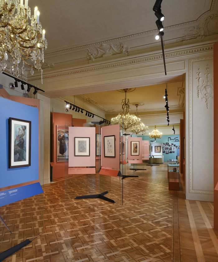 무하 박물관 상설 전시.  /사진= Ondřej Polák