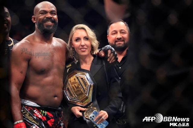 존스의 사실상 무패 행진은 은퇴 전까지 이어질 수 있을까. 사진=AFPBBNews=News1