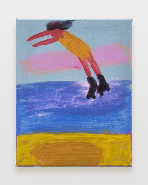 캐서린 브래드퍼드 'Roller Skater'(2024). 도미오 고야마 갤러리