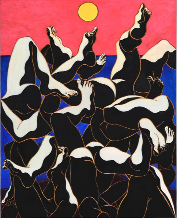 마크 양 ‘The Fall of the Damned’(2023). [사진 출처 = 마시모데카를로]