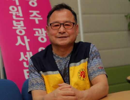 윤석열 대통령 탄핵 촉구 시위 도중 숨진 고(故) 신상길 보듬이나눔이 봉사회장. [사진=전남일보 홈페이지]