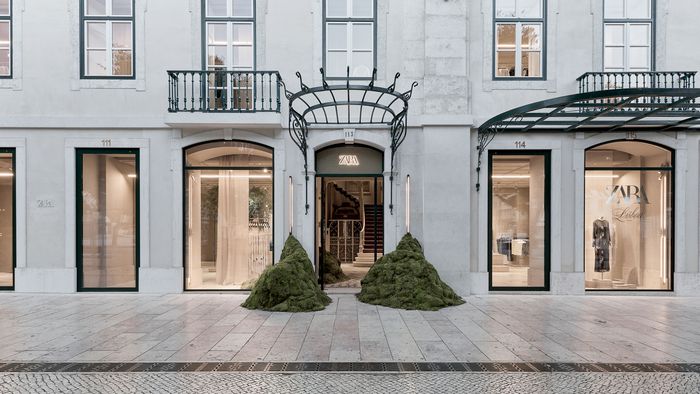 포르투갈 리스본 자라 ‘호시우점’. 인디텍스