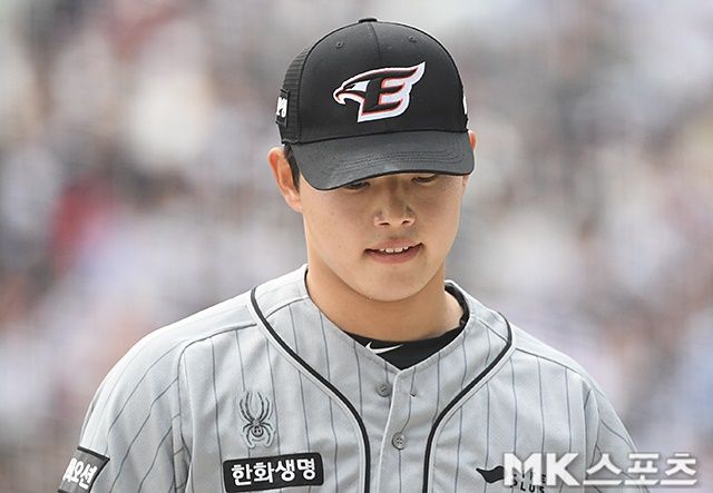 지난해 성장통을 앓았던 한화 문동주. 사진=천정환 기자