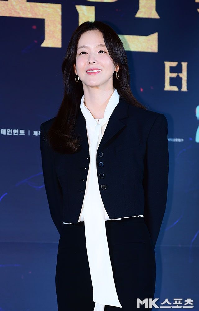 2일 오전 서울 롯데시네마 건대입구에서 영화 ‘거룩한 밤: 데몬 헌터스’(이하 ‘거룩한 밤’)의 제작보고회가 진행됐다. 이날 현장에는 배우 마동석, 서현, 이다윗, 경수진, 정지소, 임대희 감독이 참석했다. / 사진 = 김영구 기자