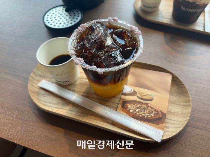 더블 에스프레소 키아로를 활용한 ‘팝!핑펀치’. [변덕호 기자]