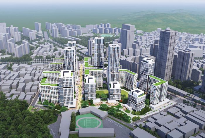 도봉구 쌍문동 81 일대 신속통합기획 조감도. 서울시