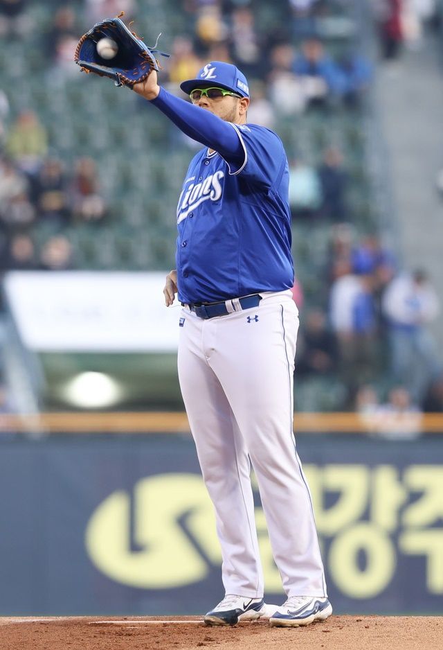 삼성 후라도는 15일 잠실 LG전에서 패전을 떠안았다. 사진=삼성 제공