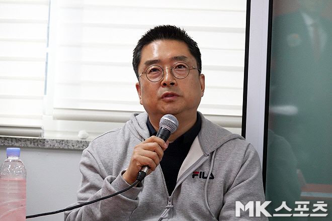 강원 FC 김태주 단장. 사진=이근승 기자