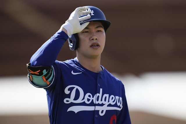 김혜성은 이날 무안타 기록했다. 사진(AP)=연합뉴스