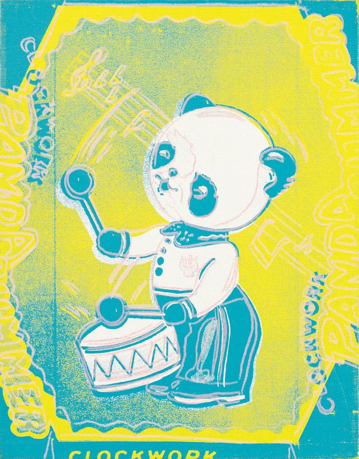 앤디 워홀 ‘American Clockwork Panda Drummer: Toy Series’(1983). 케이옥션