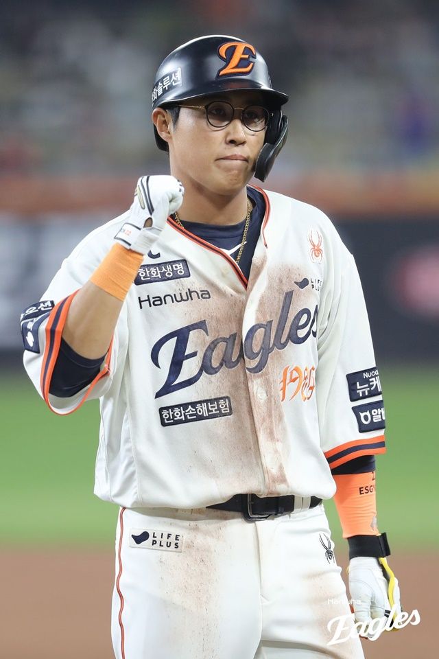 한화 채은성은 18일 NC전에서 불방망이를 휘둘렀다. 사진=한화 제공