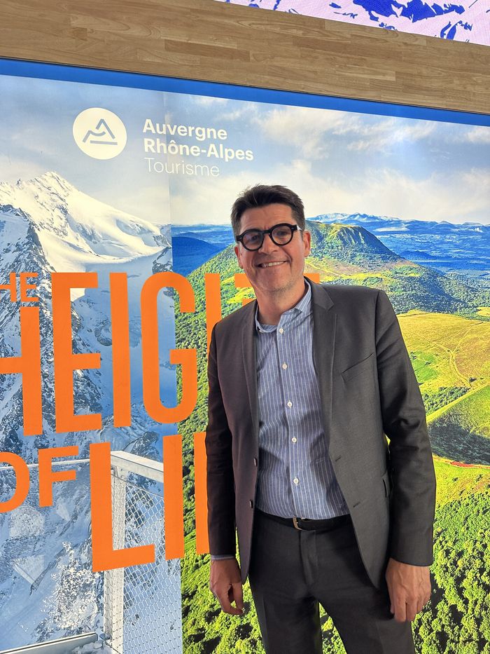 로랑 코르미에 오베르뉴 론알프 지역 관광청 대표.  /사진= 강예신 여행+ 기자