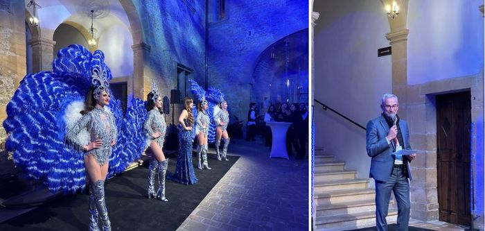 보졸레 샤토 드 바뇰에서 열린 갈라 디너 현장. / 사진= 강예신 여행+ 기자