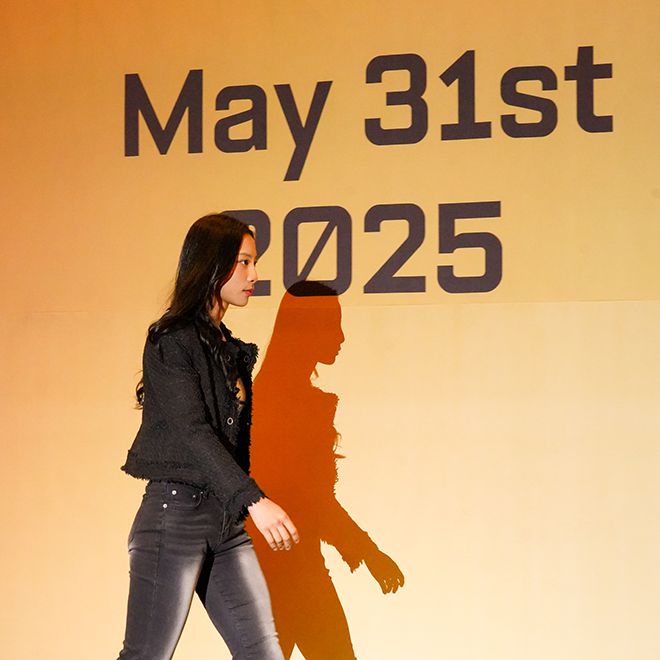 제2대 로드FC 아톰급 챔피언 심유리가 2025년 4월 인천광역시 파라다이스시티 호텔 에메랄드룸 라이진 기자회견에 참석하고 있다. 사진=스탠다드앤드프로그레스 스포츠에이전시 제공