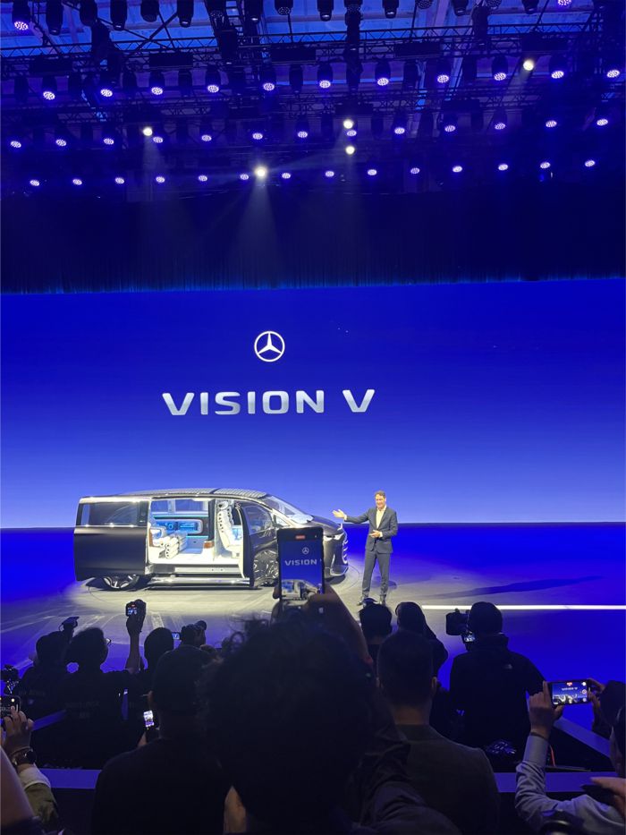 신제품 비전(Vision) V의 모습. [사진=안서진 기자]