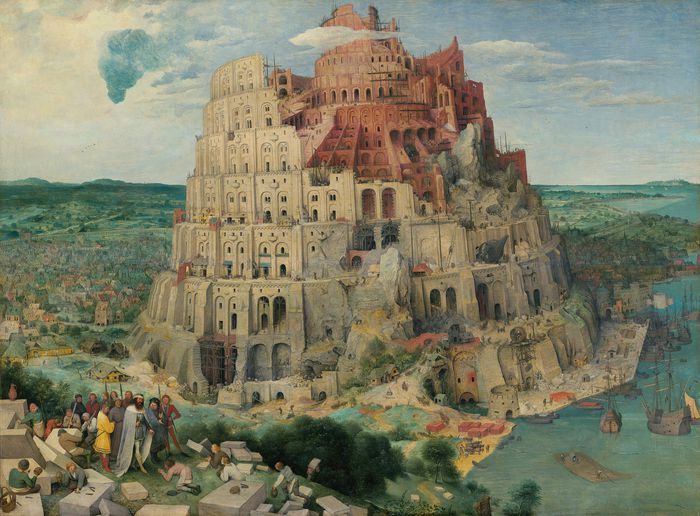 Pieter Bruegel [The Tower of Babel], 1563 ©Kunsthistorisches Museum