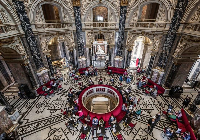 아마도 가장 아름다운 미술관 카페가 아닐까 싶다. ©Kunsthistorisches Museum