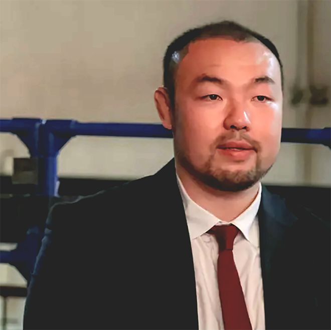 2023년 9월 일본 도쿄 고라쿠엔홀 블랙컴뱃 8 이둘희 해설위원. 사진=이데아 파라곤